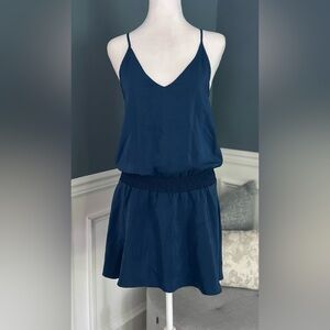 Amanda Uprichard Blue Mini Dress